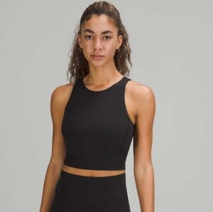 Lululemon Align High-Neck Tank Top In Black Size 4 New No Tag